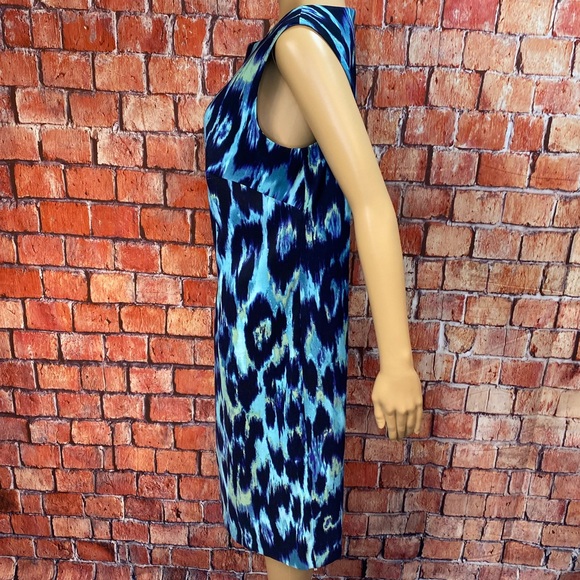 Connected Apparel Watercolor Sheath‎ Dress - Picture 5 of 9